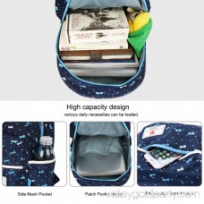 Vbiger 3 in 1 Casual Style Lightweight Canvas Bookbag/ School Backpack with Cross-body Bag and Purse/Pen Bag, Traveling Backpack